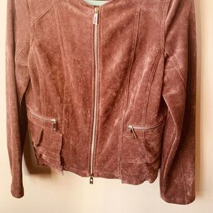 Ivanka Trump Faux Suede Dress Jacket